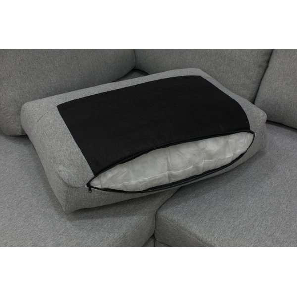 U soffa b�ddsoffa gr� - T�rn�
