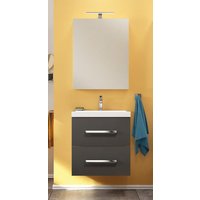 Möbelpaket Loreto 60 - vit & grafit Möbelpaket Loreto 60 - vit & grafit