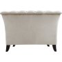 Fåtölj chesterfield beige sammet - Milton Fåtölj chesterfield beige sammet - Milton