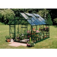 Växthus Magnum - 8,3 m² grönt med härdat glas Växthus Magnum - 8,3 m² grönt med härdat glas
