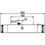 FM Mattsson Skerhetsblandare fr dusch, Origo Krom - 9481-0000
