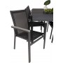 Holma Matgrupp (160x100) - Svart - 8 Stolar