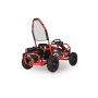 Minibuggy fyrhjuling barn 98CC bensin röd/svart Minibuggy fyrhjuling barn 98CC bensin röd/svart