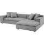 Divansoffa 251 cm Gr� - Sake