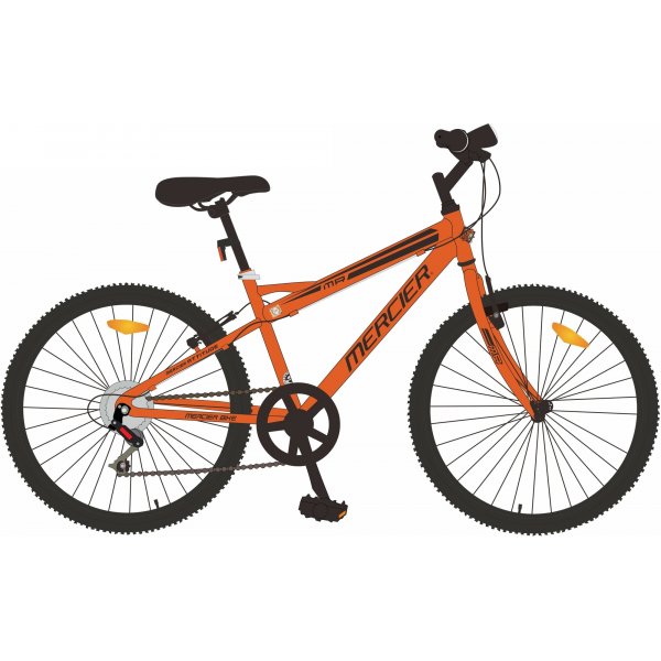 Mountainbike VTT Mixte 24\\\" - Orange