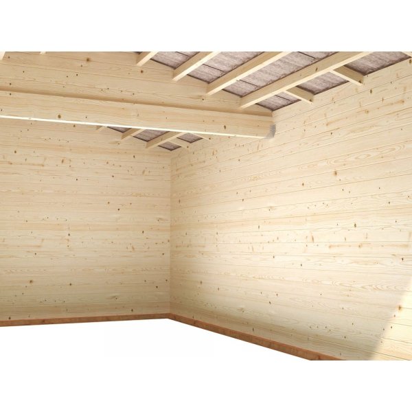 Garage Tomas med takskjutport - 19,2 m² Garage Tomas med takskjutport - 19,2 m²