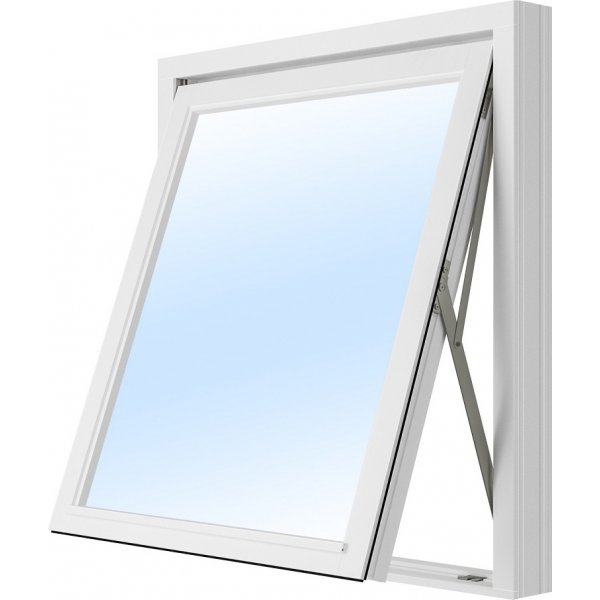 Vridfnster - 2-glas - Aluminium