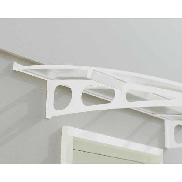 Canopia Bordeaux Entrtak 1,4 x 7 - Vit/opalglas