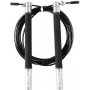Speed rope med kullager (stlvajer & alu-handtag) Silvrigt