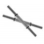 Hantelset - Kromade vikter & hantel - 15 kg