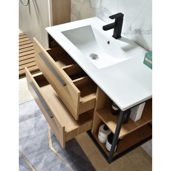 Kylpyhuonekalusteet Runko - Puu + 2.00 x Kylpyhuoneen koukku Kylpyhuonekalusteet Runko - Puu + 2.00 x Kylpyhuoneen koukku