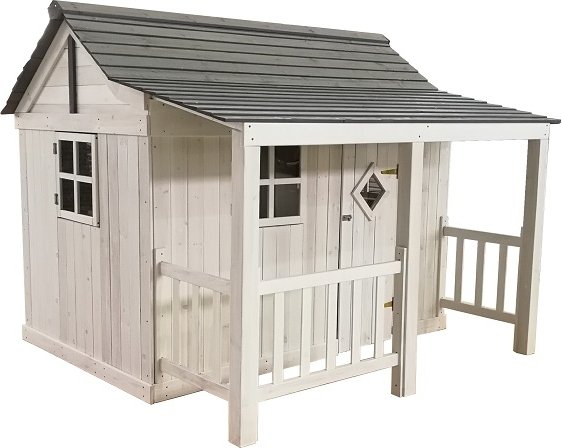 Lekstuga trä byggsats 3,7 m² liten för barn - Nordcabin Lekstuga trä byggsats 3,7 m² liten för barn - Nordcabin