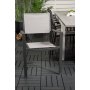 Ekens Matgrupp (224x100) - Svart/Gr/Vit - 8 Stolar