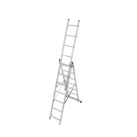 Multifunktionell stege - 3x7 stegs med trappfunktion Multifunktionell stege - 3x7 stegs med trappfunktion