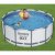 Aufstellpool aus Stahl, 3,6 m � - 122 cm tief