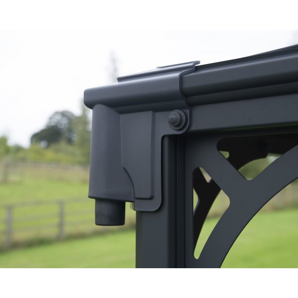 Canopia Martinique Hardtop Paviljong För Hela Säsongen 3,6 x 5 - Grå/brons Canopia Martinique Hardtop Paviljong För Hela Säsongen 3,6 x 5 - Grå/brons