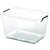 Förvaringslåda 132 l - transparent