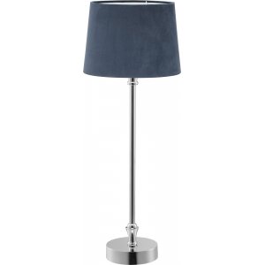 Liam bordslampa - Bl�/krom - 59 cm