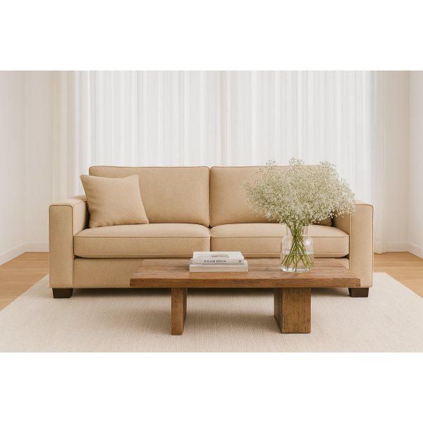 Mozart 2-sits soffa - Gr�beige