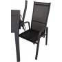 Holma Matgrupp (160x100) - Svart - 4 Stolar