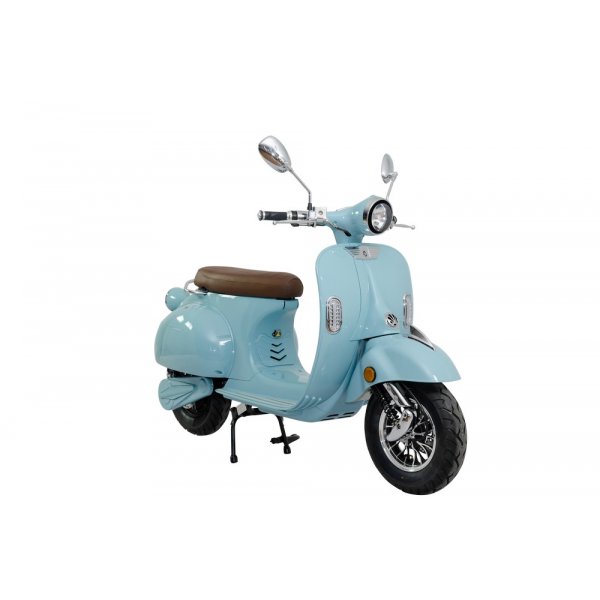 Elmoped - 2000W Blå Elmoped - 2000W Blå