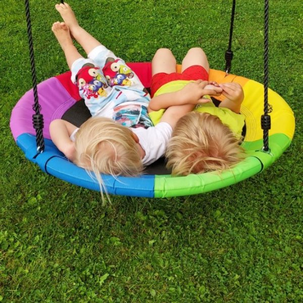 H�nggunga Molly � 90 cm - 150 kg - Flerf�rgad