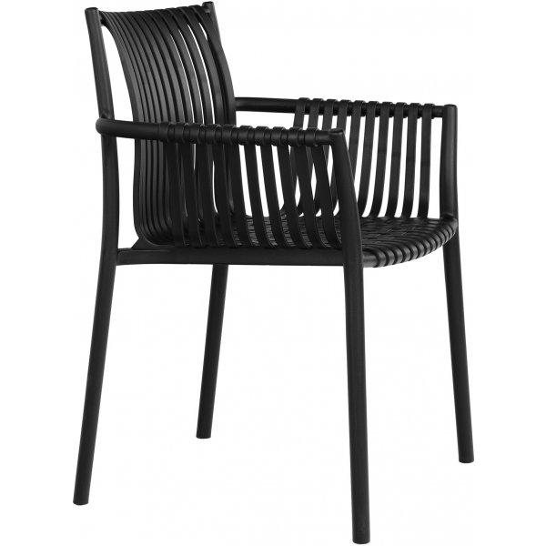 Utestol Stapelbar Svart - Tulsa Utestol Stapelbar Svart - Tulsa