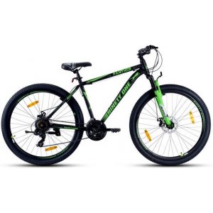 Mountainbike 29" Panther St�l - Gr�n + L�sk�tting