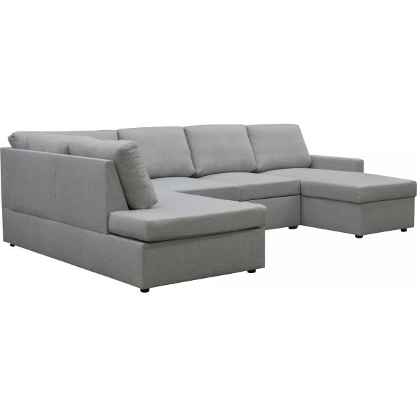 U soffa b�ddsoffa gr� - T�rn�