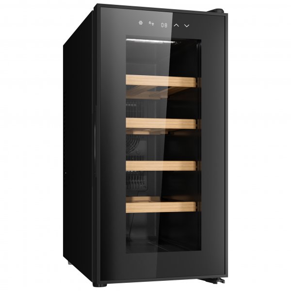 Vinkyl 10 flaskor | Extra tystgående | LED-belysning | 26,5cm smal Vinkyl 10 flaskor | Extra tystgående | LED-belysning | 26,5cm smal