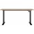 Skrivbord elektriskt 160 cm bred - Ek