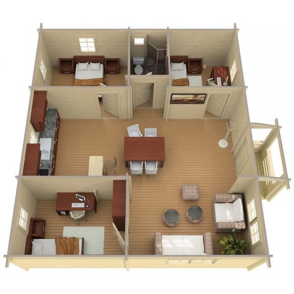 Fritidshus Furuvik - 72 m² Fritidshus Furuvik - 72 m²