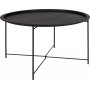 Bastia Couchtisch �75 cm - Schwarz
