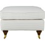 Fotpall Howard - Beige manchester