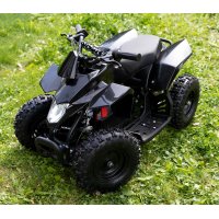 Fyrhjuling - Svart med grön dekor 800W Fyrhjuling - Svart med grön dekor 800W
