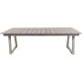 Salt spisebord i gr teak - 240x100 cm