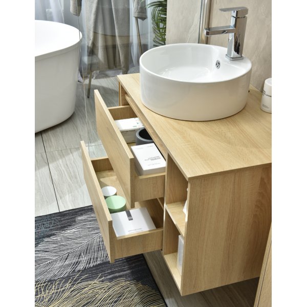 Badezimmermöbel Berlin Medium - Holz Badezimmermöbel Berlin Medium - Holz