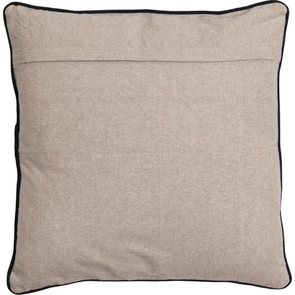 Manja kuddfodral 50 x 50 cm - Beige/M�rkbl�