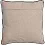 Manja kuddfodral 50 x 50 cm - Beige/M�rkbl�