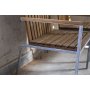 Alva matstol - Teak / Galvaniserat stl