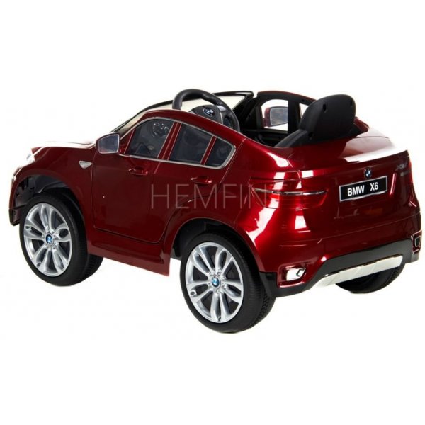 R�d BMW X6 f�r barn - Med fj�rrkontroll