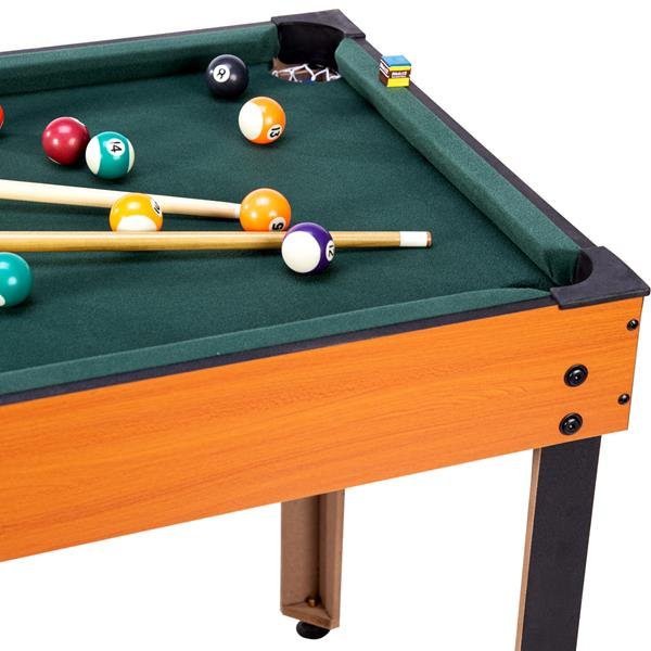 Spelbord med 4 spel - Biljard - Pingis - Bordsfotboll & Airhockey Spelbord med 4 spel - Biljard - Pingis - Bordsfotboll & Airhockey