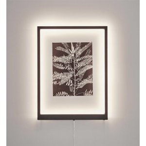 Frame v�gglampa 70x50 cm - Svart