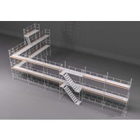 Byggnadsställning Ram 182m2 - Stål Byggnadsställning Ram 182m2 - Stål