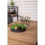 Maglehem Spisegruppe (160x90) - Sort/Natur - 4 Stole