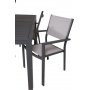 Holma Matgrupp (160x100) - Svart - 4 Stolar
