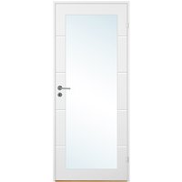 Innerdörr Bornholm - Kompakt - Spårfräst dekor XG12 med glas Innerdörr Bornholm - Kompakt - Spårfräst dekor XG12 med glas