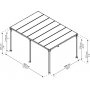 Canopia Milano Hardtop Paviljong