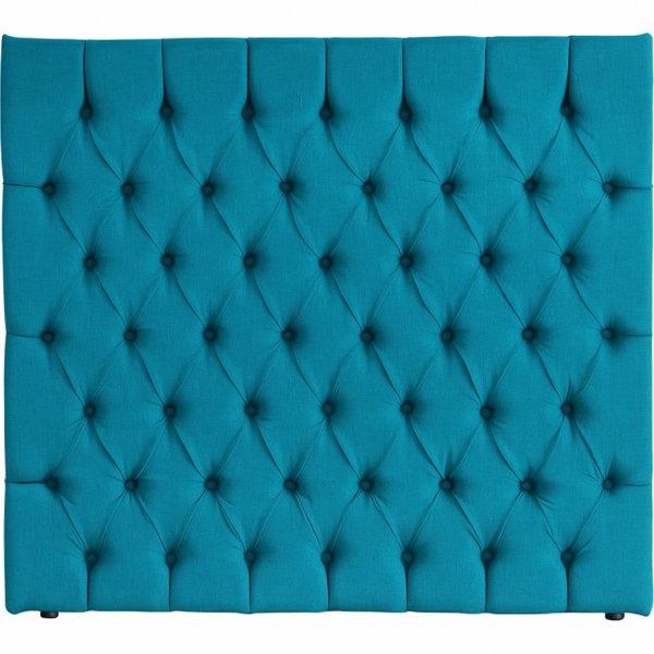 Nord s�nggavel med knappar 160 x 140 cm - Turkos