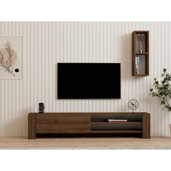 Naz TV-b�nk + v�gghylla - Valn�t